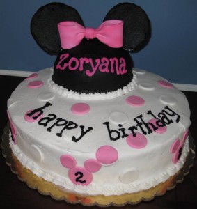 Minnie Mouse  Birthday Party Ideas on First Birthday Party  And Here We Are  A Year Later  And A Second