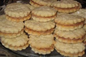 Cream Wafers - layered with icing