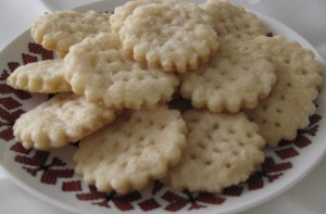 Cream Wafers - plain single cookies