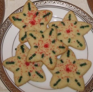 Sugar cookies - stars 2