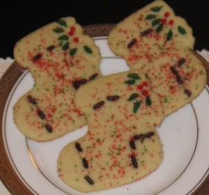 Sugar cookies - stockings 2