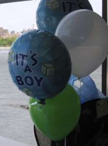 Bunch of Balloons for Boy Baby Shower