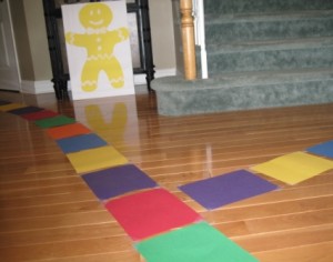 Candy Land indoor path