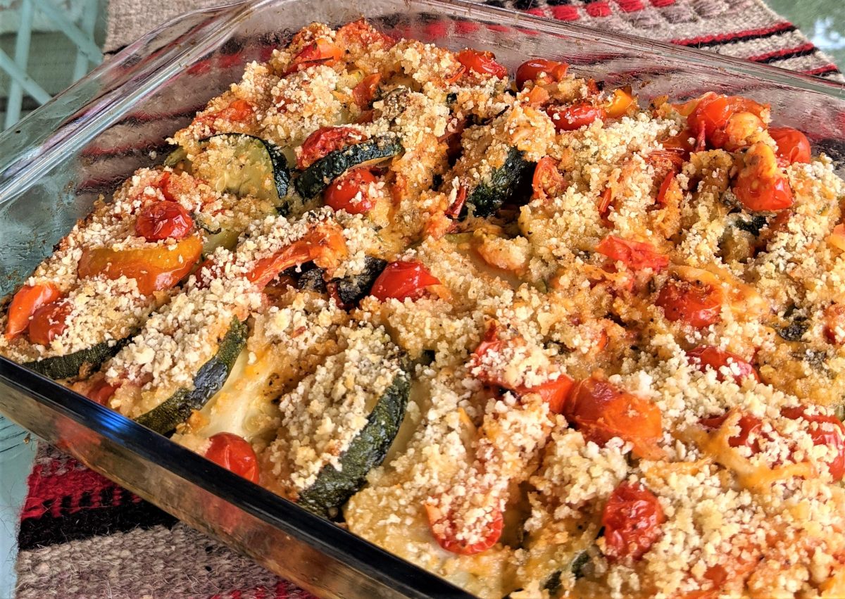 Zucchini Casserole Vegetarian Recipe