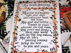 Traditional Irish Blessing for the Newlyweds