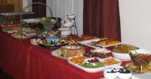 Party Time - Appetizer table