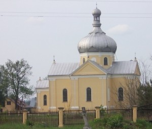 commemorative tribute - Ukrainian Church - Dobra, Poland