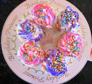 Rainbow cupcakes - Princes Platter