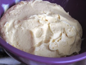 Cream Puffs - step 2 dough