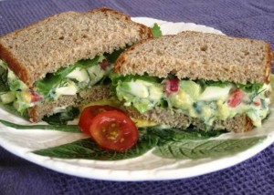 Avocado Egg Salad – Light Recipe
