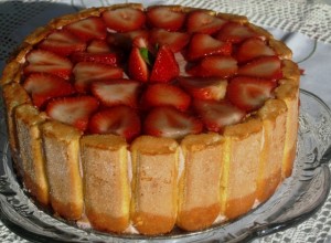 Strawberry Mousse Cake – Recipe