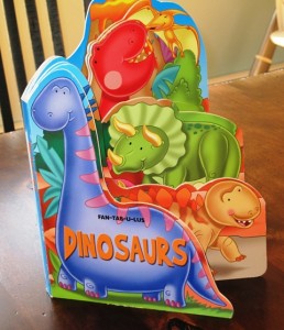 Colorful and durable dinosaur book