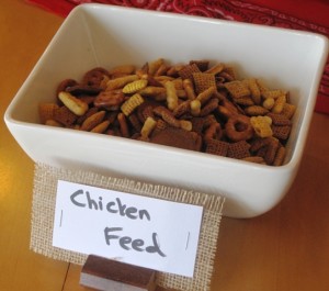 Trail Mix - as Chicken Feed