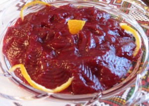Orange-Apple-Cranberry sauce 2