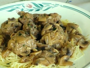 Ukrainian Meatballs with Mushrooms – Recipe