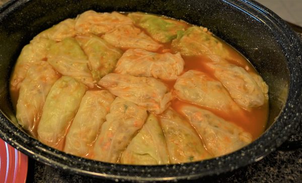 Mushroom/Rice or Meat/Rice Filling for Cabbage Rolls