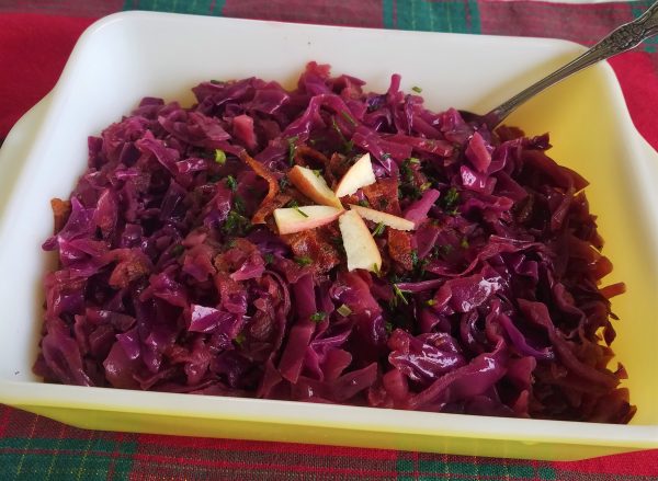 Baked Sweet-Sour Red Cabbage – German Recipe