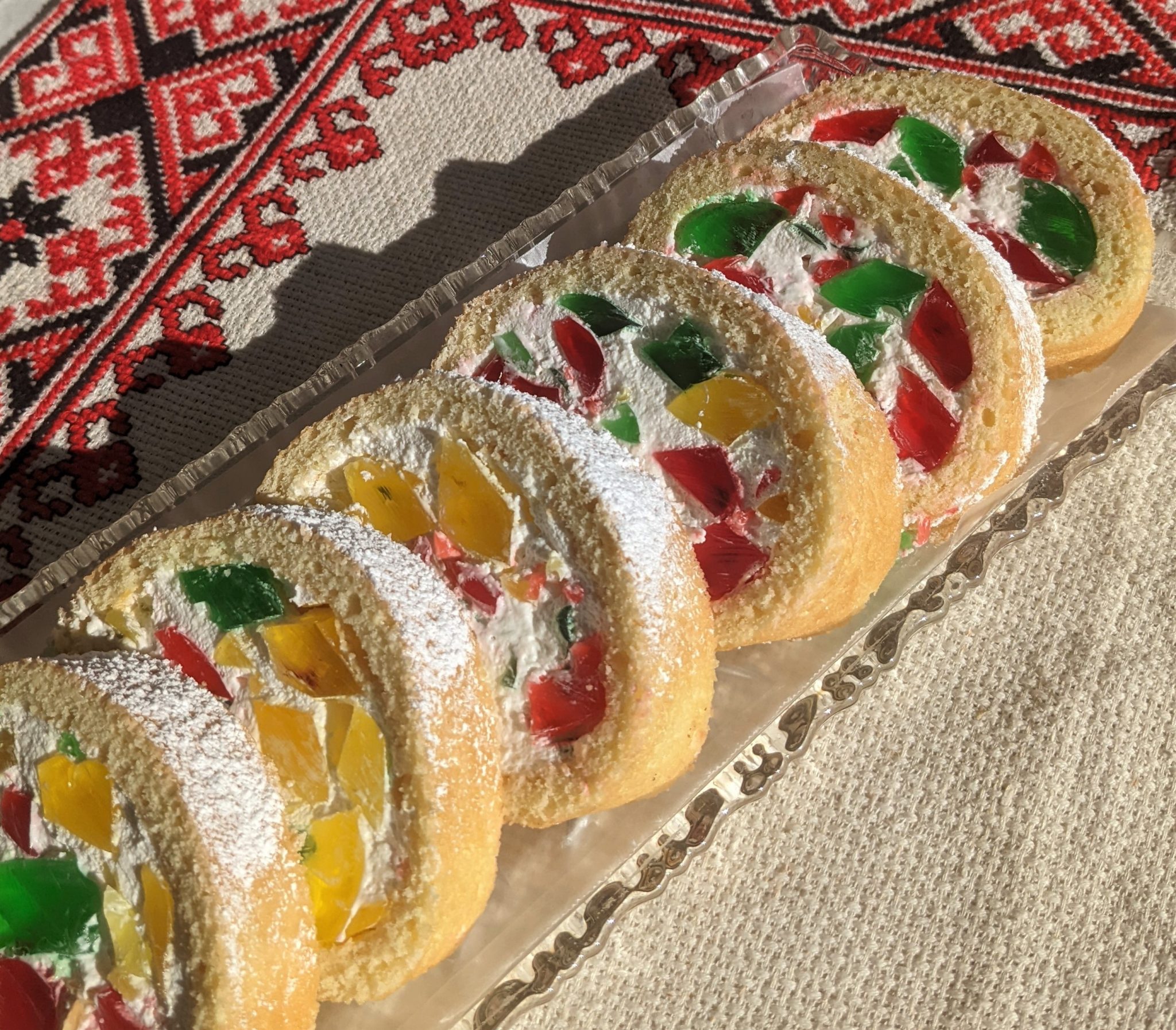 Jello Gem Cream Roll Donna’s Recipe